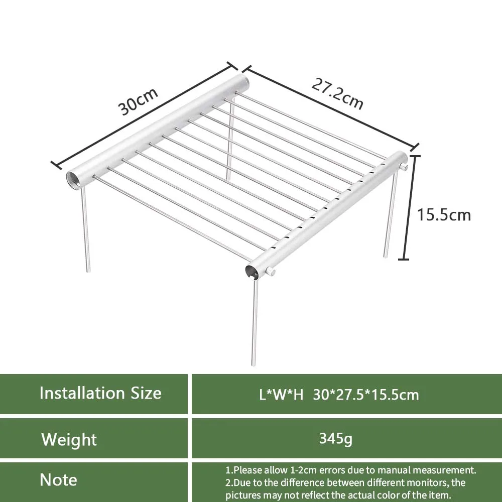 Stainless Steel Grill Portable Outdoor Folding Grill Mini Pocket Home Park Picnic Outdoor Cooking Rack Accessories barbecue grill