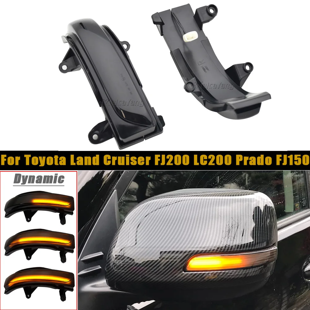 

Динамический указатель поворота для Toyota Land Cruiser LC200 FJ200 Prado FJ150 2010-2020