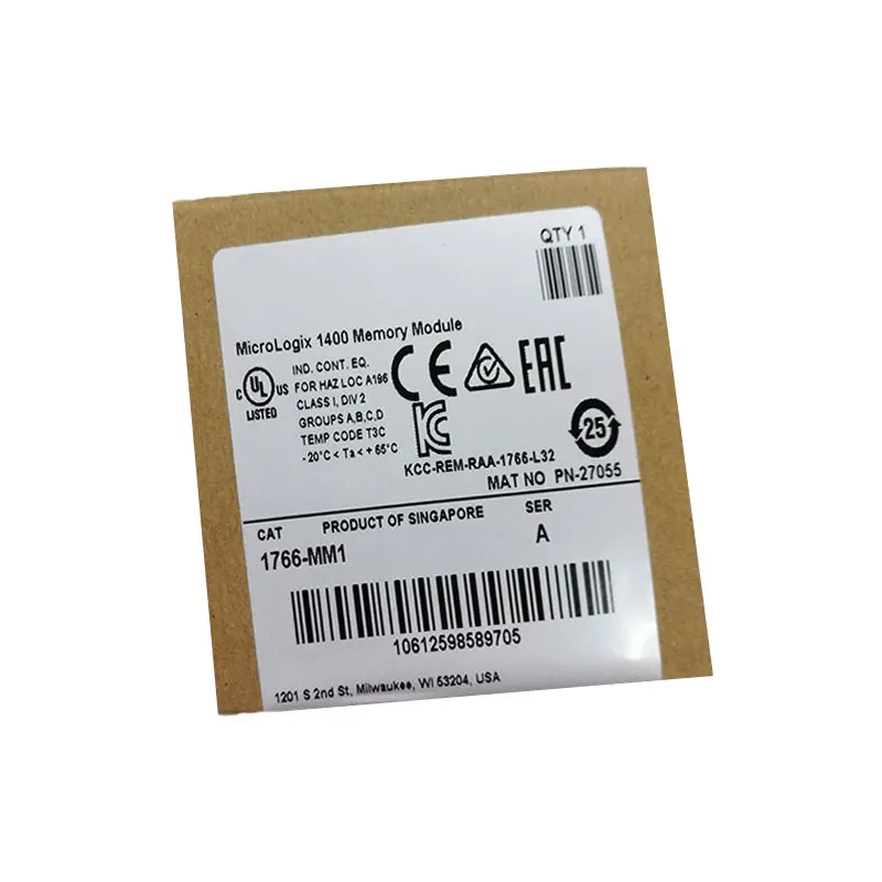 

PLC Controller 1766-MM1 PLC Module New Original Stock In Stock