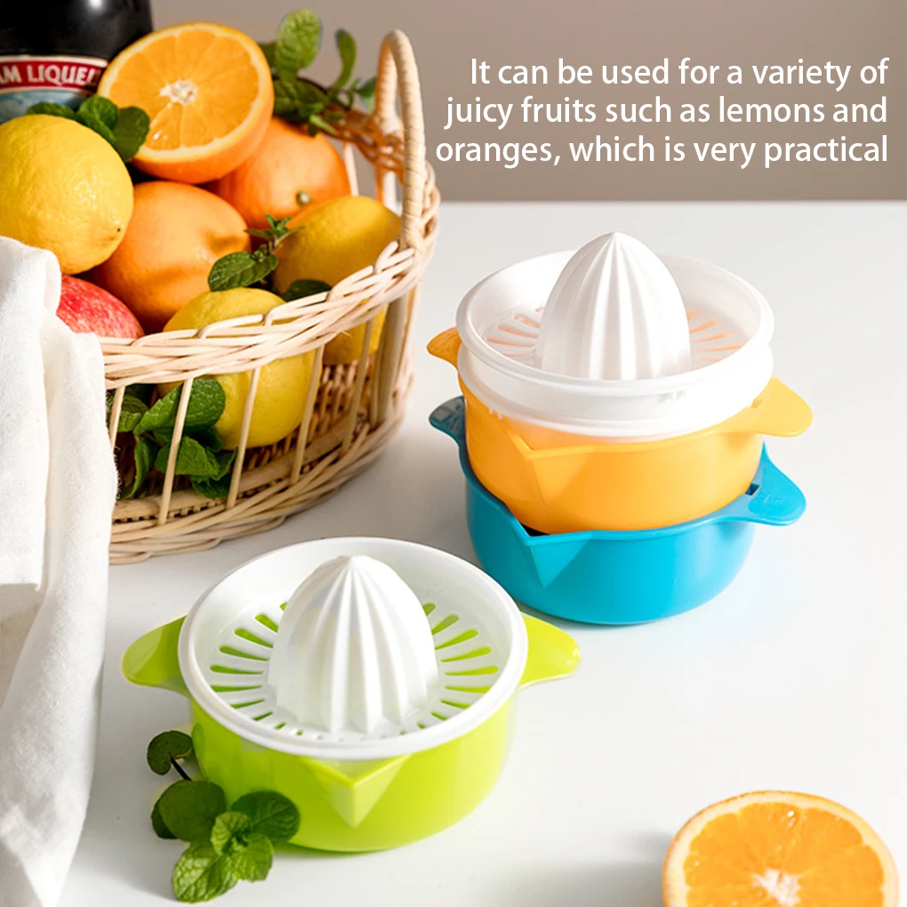 1pc Manual Fruit Juicer Lemon Squeezer Juicer Cup Kitchen Gadgets