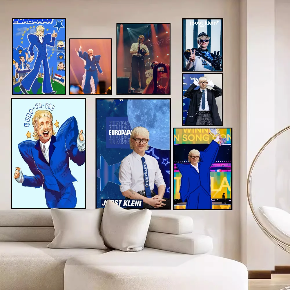 Poster Prints Movie Poster Anime Poster Vintage Posters League of Legends Poster Joost Klein Singer Whitepaper Poster HD Quality Poster Wall Art Painting Study Room Wall Decor