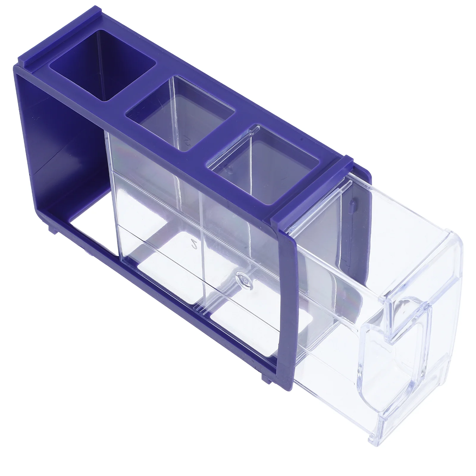 Stackable Plastic Craft Storage Bin With Clear Drawer Desktop Organizer Modular Storage System Plastic Drawer For Classr