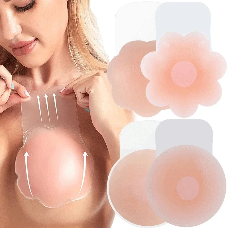 Buy Wholesale China Women Bra Pads Self Adhesive Silicone Bra Pa Breast  Chest Sticker Nipple Cover & Silicone Bra Pad at USD 1.14