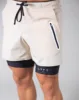 Running Training Men's Sports Shorts Double-layer Anti-glare Quick-drying Fitness Shorts 1