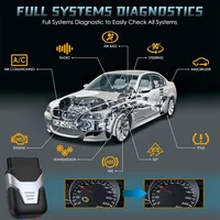 HUMZOR Z100 Full System Car Code Reader Diagnostic Can Tool   BlueTooth V5.2 OBD2 Scanner With 9+ Reset Functions/Bidirectional 2