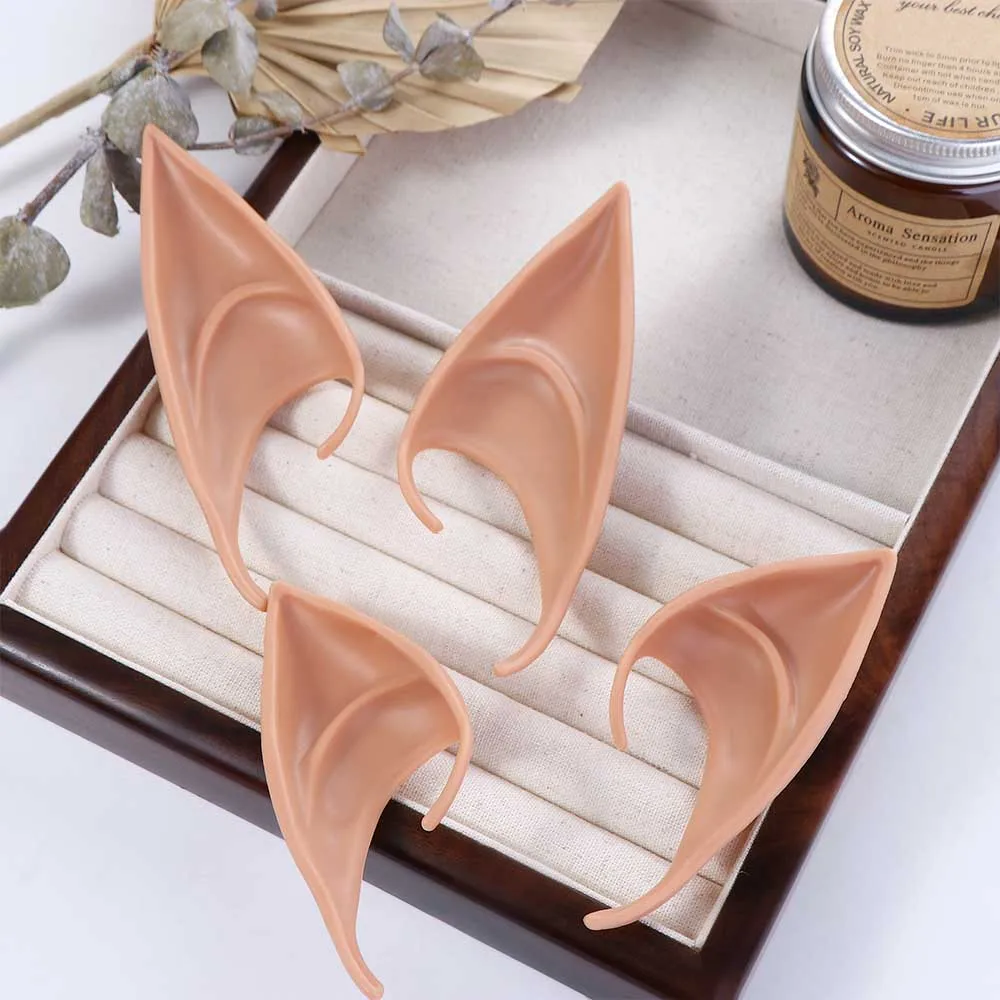 Ear Accessories Party Decoration Fairy Cosplay Costume Angel Elven Elf Ears Photo Props Adult Kids Toys Halloween Supply