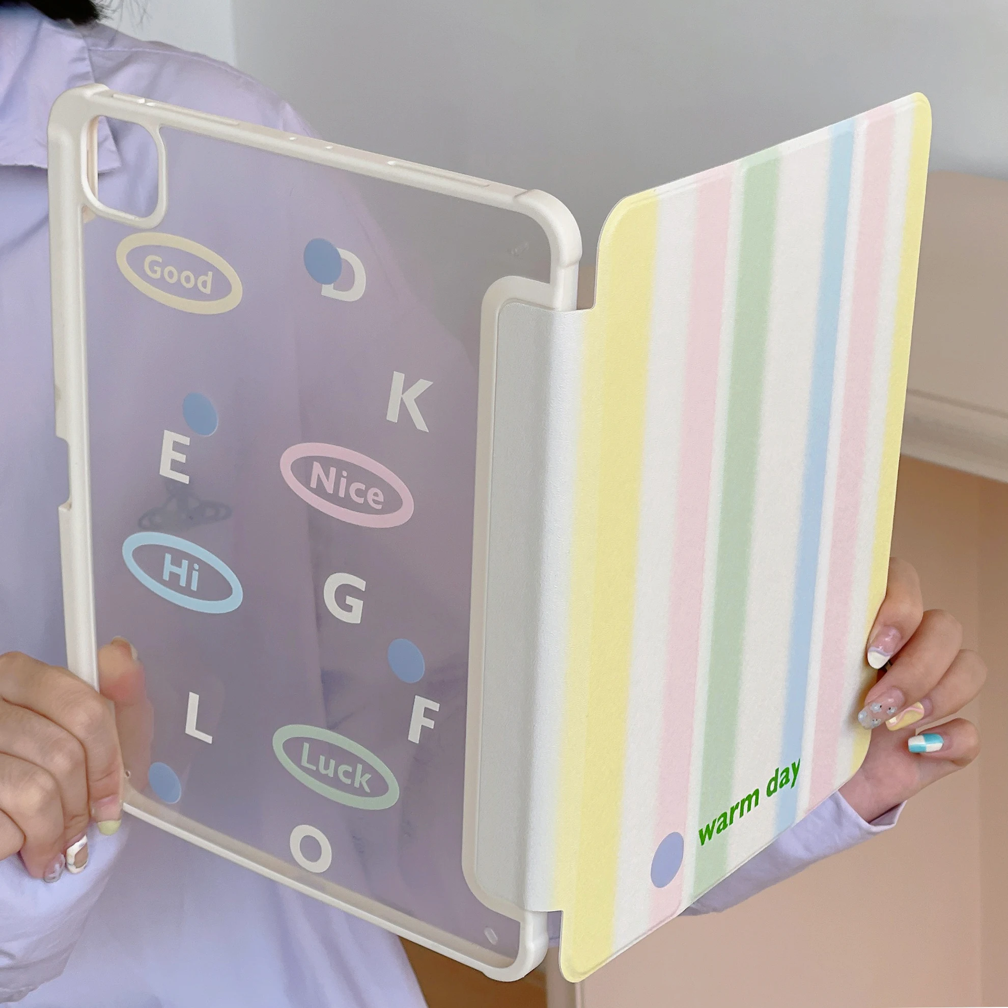 para o Ipad 10. Polegada 2023 10th ar 10.2 7th 8th 9th 2023 2023 5th Pro12.9 11 Air3 9.7 6th Mini Animal Capa Cidade Novo Case - Imagem 3