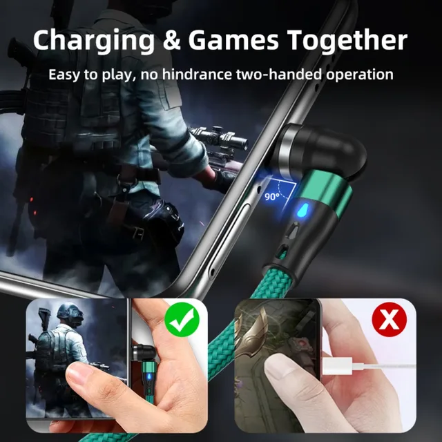 자기의 편리함과 번개 같은 속도를 갖춘 세련된 AUFU 마그네틱 고속 충전 케이블