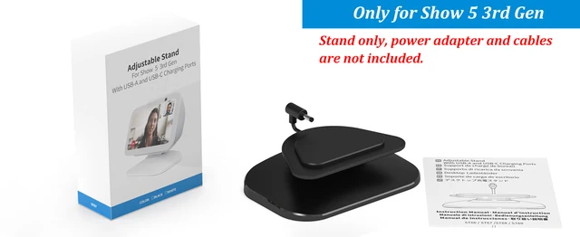 Alexa Generacion Soporte PlusAcc Para Echo Show (3ª Gen) Con