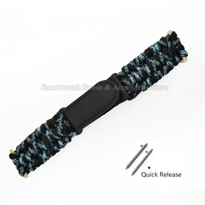 Braided Nylon Outdoor Sport Watch Band - Durable and Stylish Bracelet