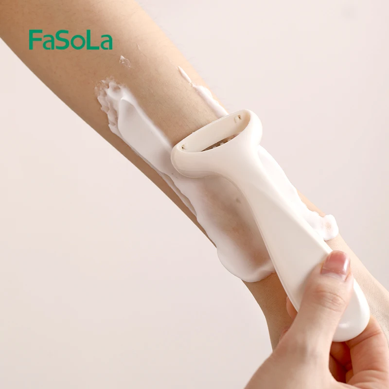 FaSoLa Razor Axillary Hair Remove Trimmer Manual Safe Shaving To Remove Leg Bikini Body Hair Shaving Razor 5