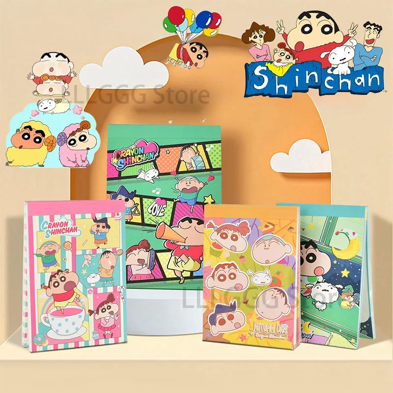 게임굿즈 어린이용 미니 LED 손전등 램프 장난감, 생일 파티 선물, 피나타 필러, 구디 백 선물, 10 개 11 크레용 신짱 노트, 두꺼운 찢을 수 있는 노트, 공부 문구 용품, 찢을 수 없는 핸드북 메모장, 80 페이지