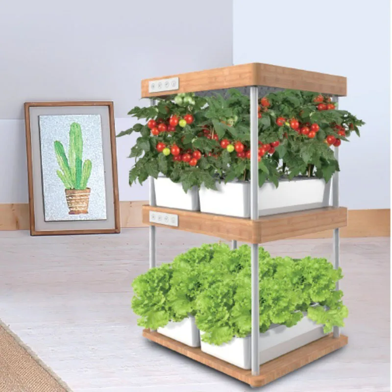 

Hydroponics Growing System Greenhouse Heating Garden Planter Smart Indoor Vertical Flowerpot Household Gardening Equipment Tower