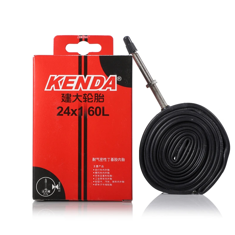 Kenda 24x1 Bicycle Inner Tube with Schrader/Presta Valve