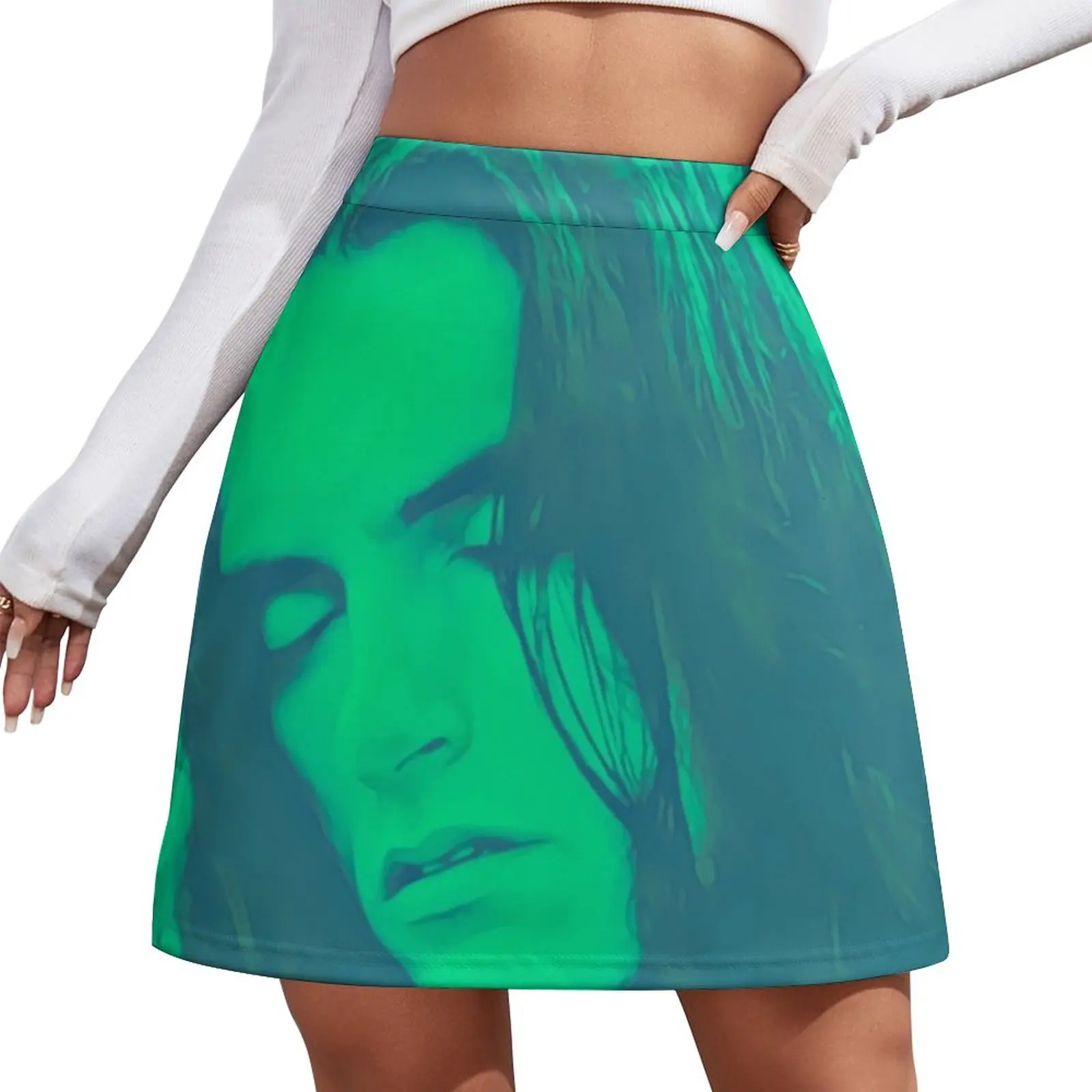 

Green Peter Steele Mini Skirt midi skirt for women skirts for women shorts