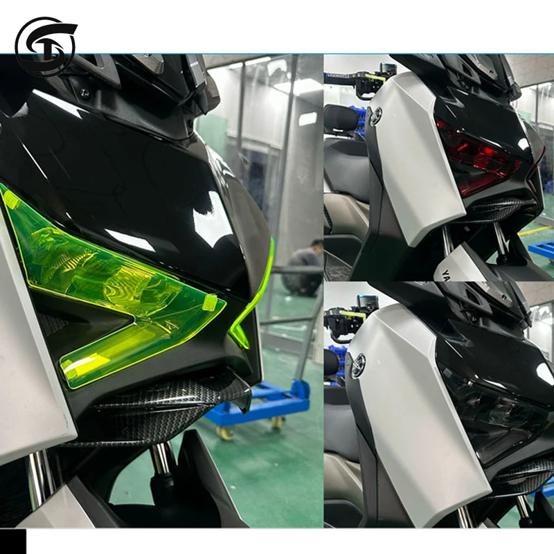 Motorcycle Accessory Headlight Protection Cover Color Change Patch for Yamaha XMAX300 motorcycle accessories