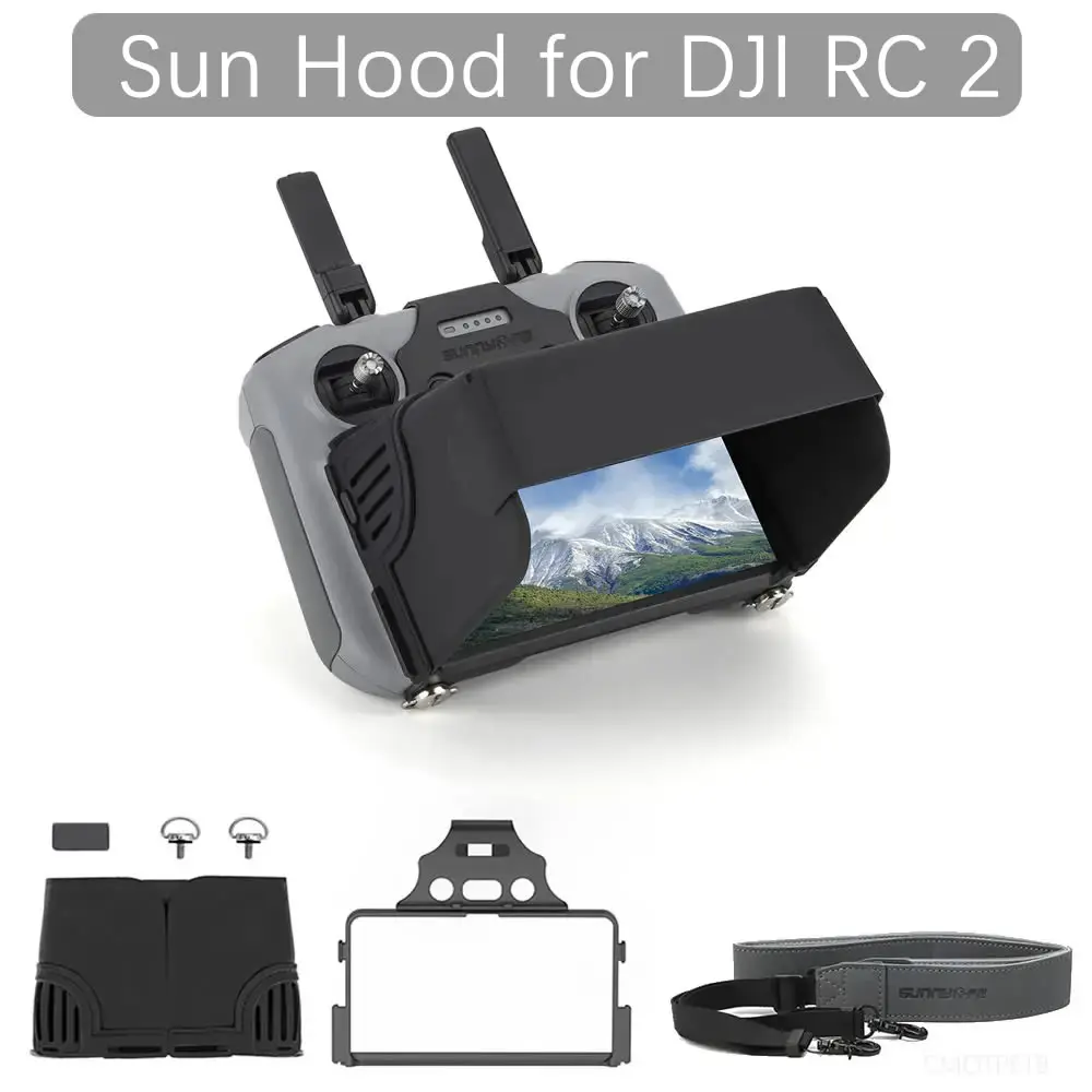 Remote Control Sun Hood for DJI RC 2 Sun Hood Magnetic Sunshade for Mini 4 Pro Controller
