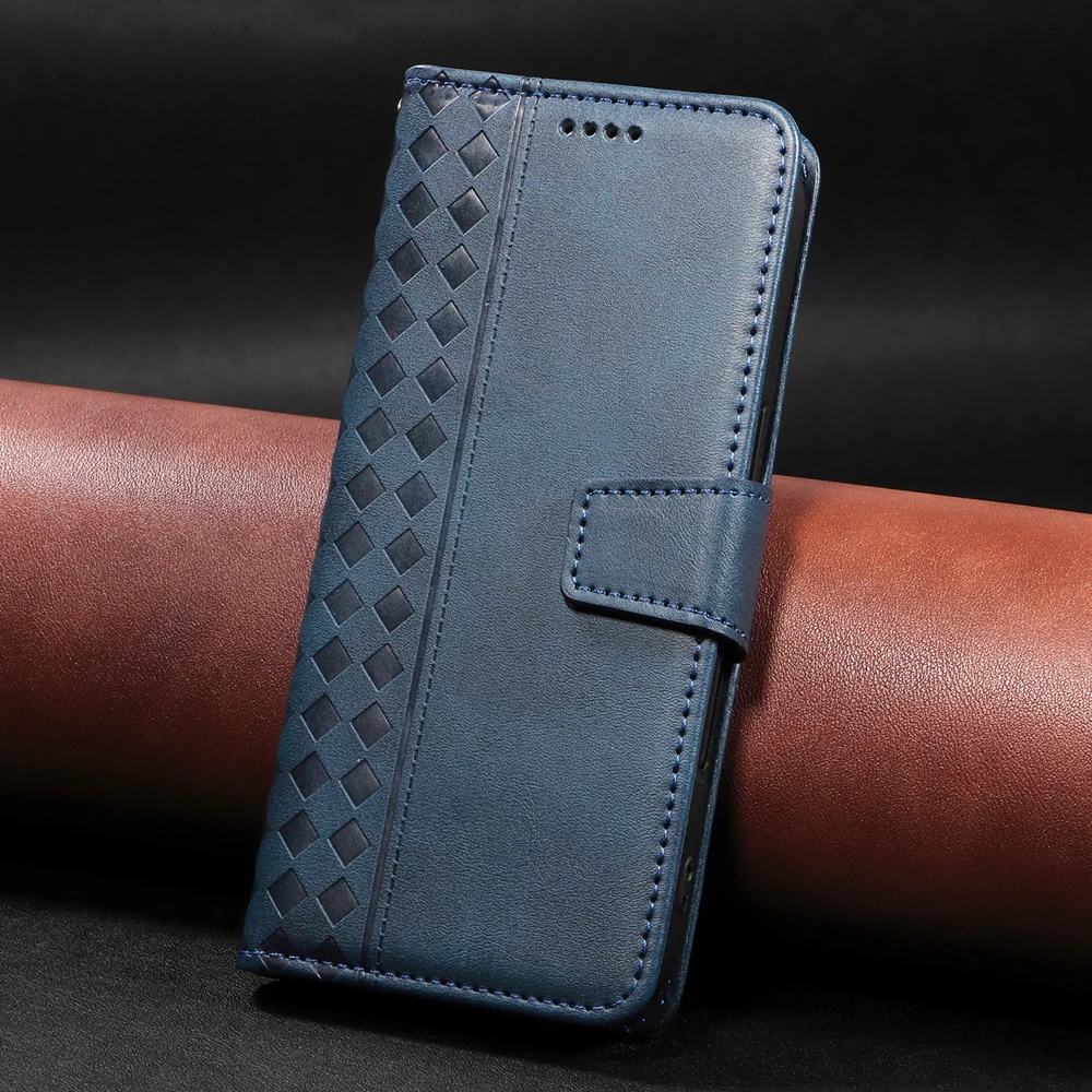 Premium Magnetic Flip Leather Wallet Case with Card Slots