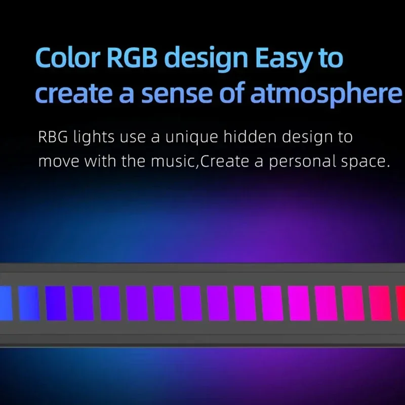 LED Monitor Light Bar Computer Screen Hanging Lights RGB Atmosphere Dimming Table Lamp Work Study Read Gaming Lighting 18-60cm 3
