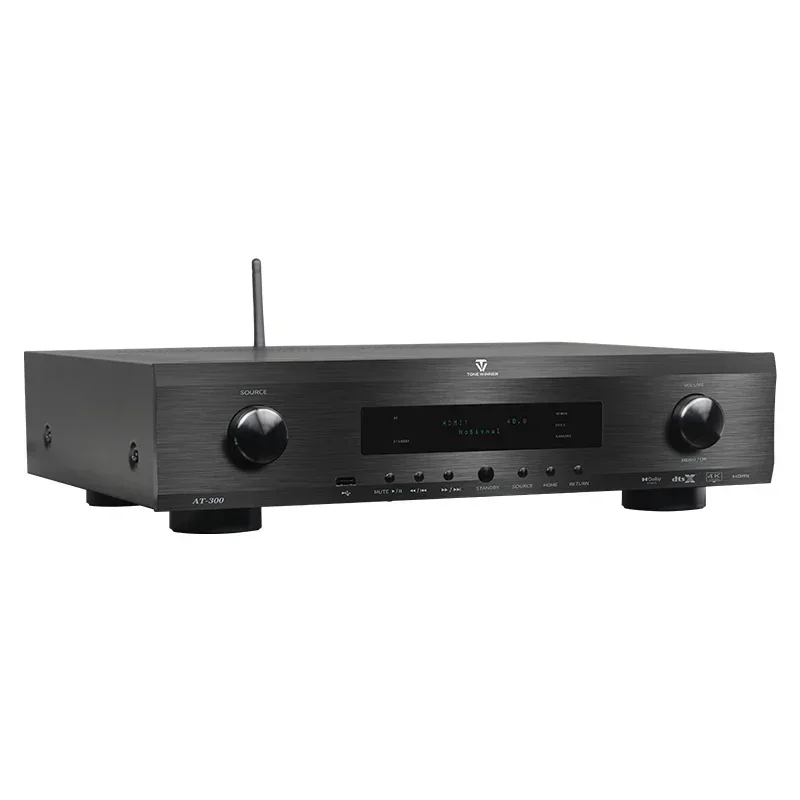 

ToneWinner AT-300 Amplificador HiFi Dolby atmos Cinema Preamplifier con equipo de sonido DSP/sistema de cine en casa