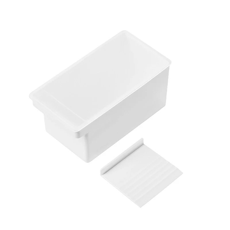 Japanese Butter Box Cheese Rectangular Preservation Box With Lid Spatula Butter Storage Fridge Organizer Bread Container