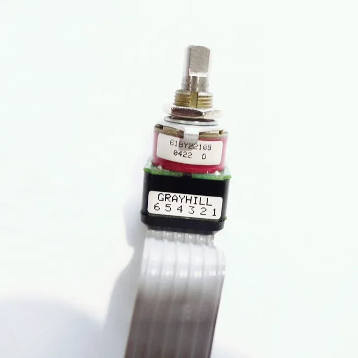 Hoe> RM3HAF-10 Rotary Dial Switch 10 0-9 Coding Switch Patch 3:3 With