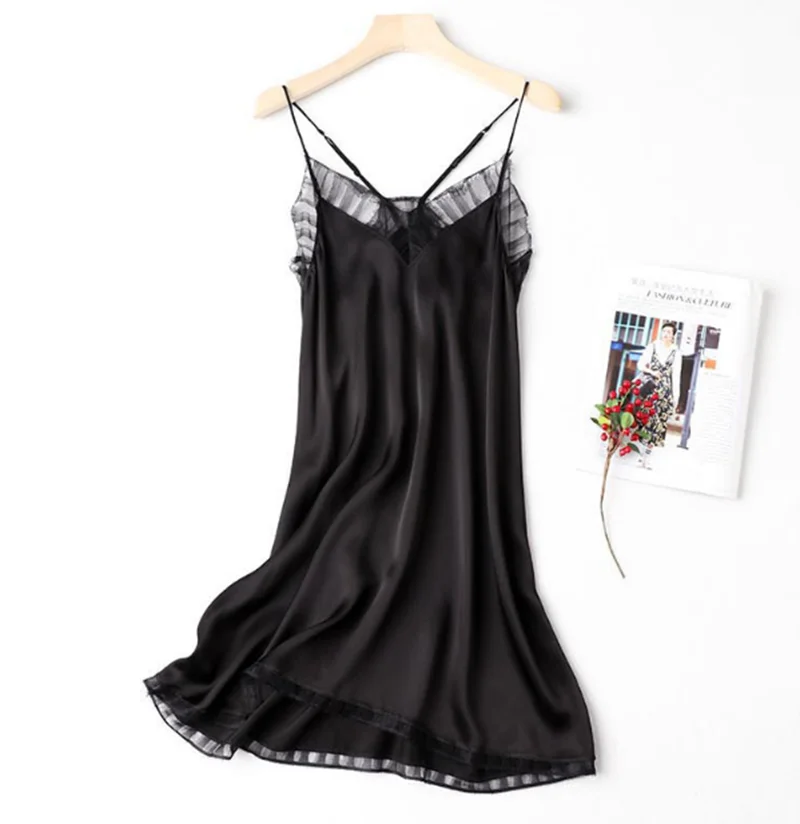 100 silk sexy summer clothes slip girls night dress women clothing korean fashion outfits for woman womens clothes luxury flowy maxi dresses for women