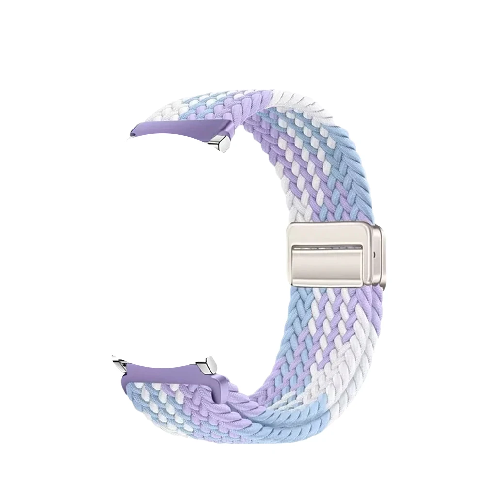 Premium 18mm Nylon Braided Magnetic Watchband Strap