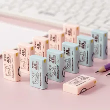

Student Wipe Clean Traceless Creative Cartoon Cute Children School Supplies Eraser 4B Art Rubber