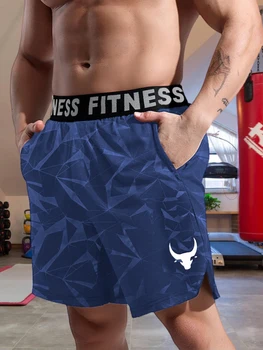 Men's sports shorts, fitness shorts, breathable and soft 1