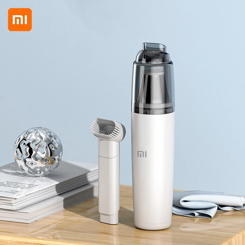 Xiaomi Car Vacuum Cleaner Handheld Small Internal Use Of Automobiles Super Suction Power Portable Charging Fast Cleaner