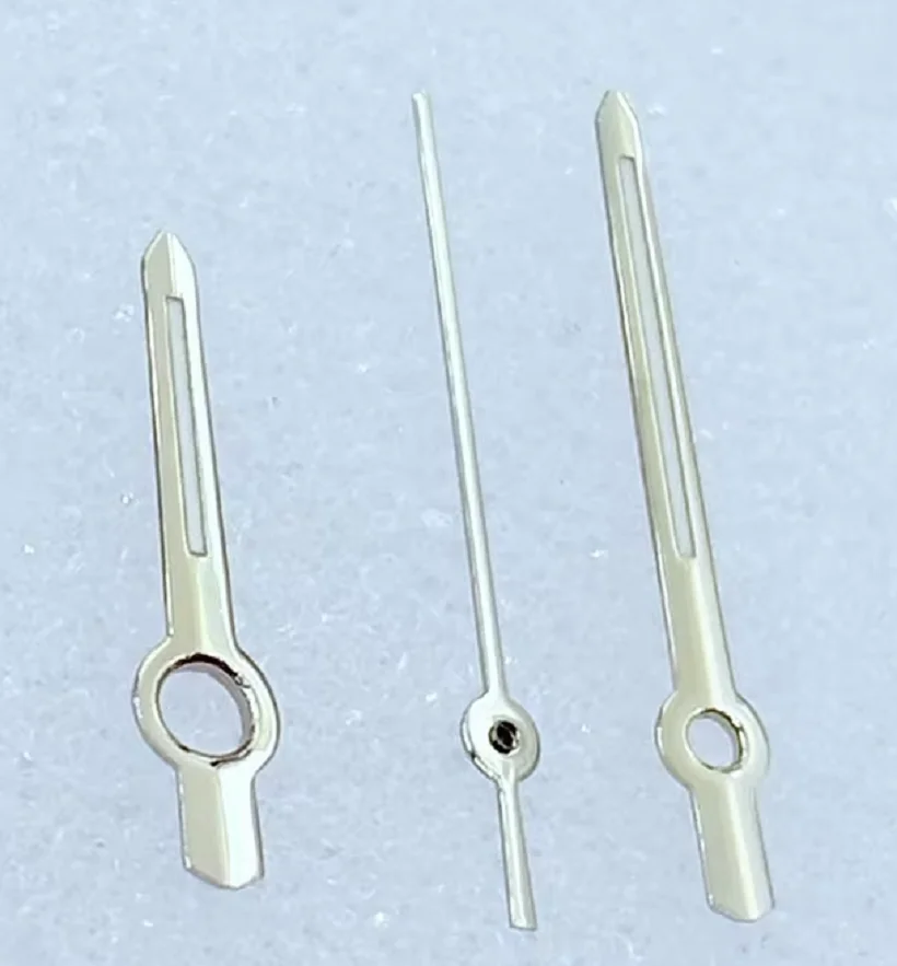 Gold and Silver Watch Movement Hands Set - Includes Hour, Minute, and Second Hands