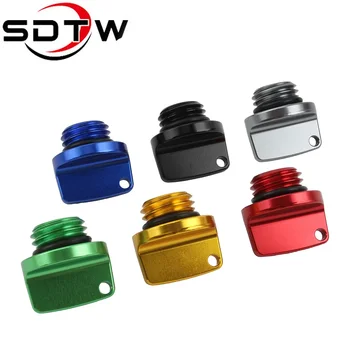 Motorcycle Crankcase Cap CNC Engine Oil Filler Screw Cover Plug M20*2.5 For Yamaha Honda Suzuki Kawasaki General Purpose Parts 1