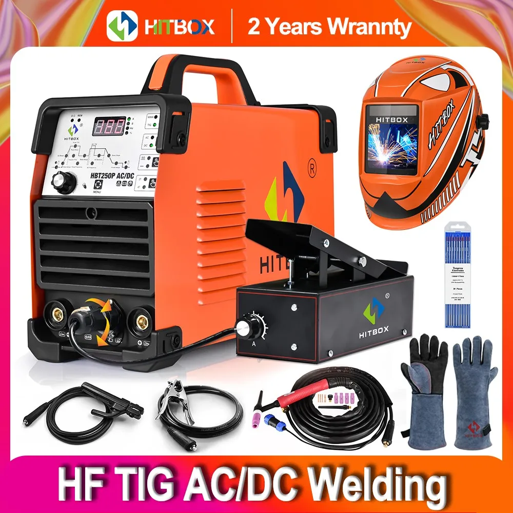 HITBOXACDCAluminiumTigWeldingMachineHBT250PHFTIGMMAARCStick