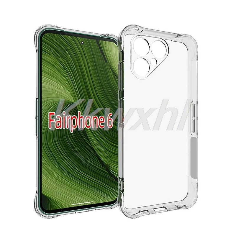 Original Soft TPU Protective Back Cover for Fairphone Smartphones