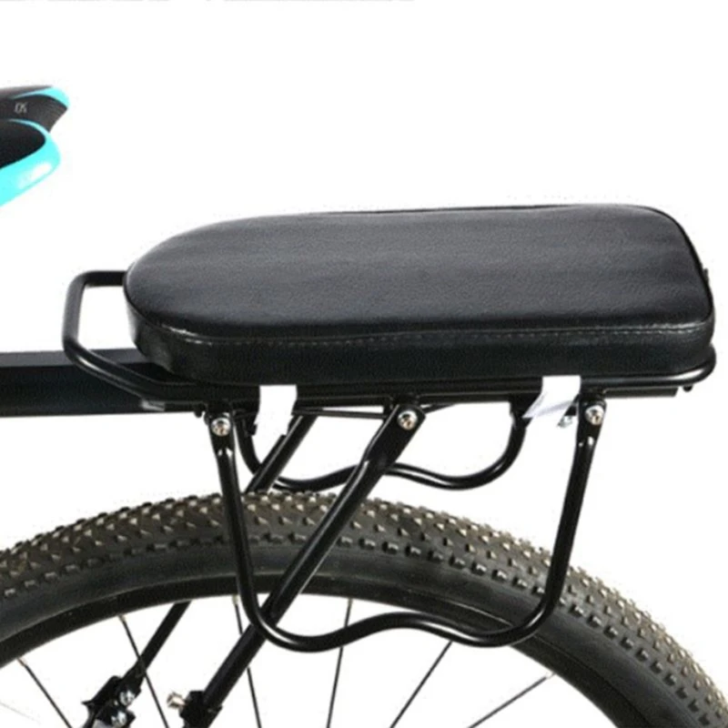 Mountain Bike Seat Plate Bicycle Back Seats Cushion Rear Shelf Thickened Saddle