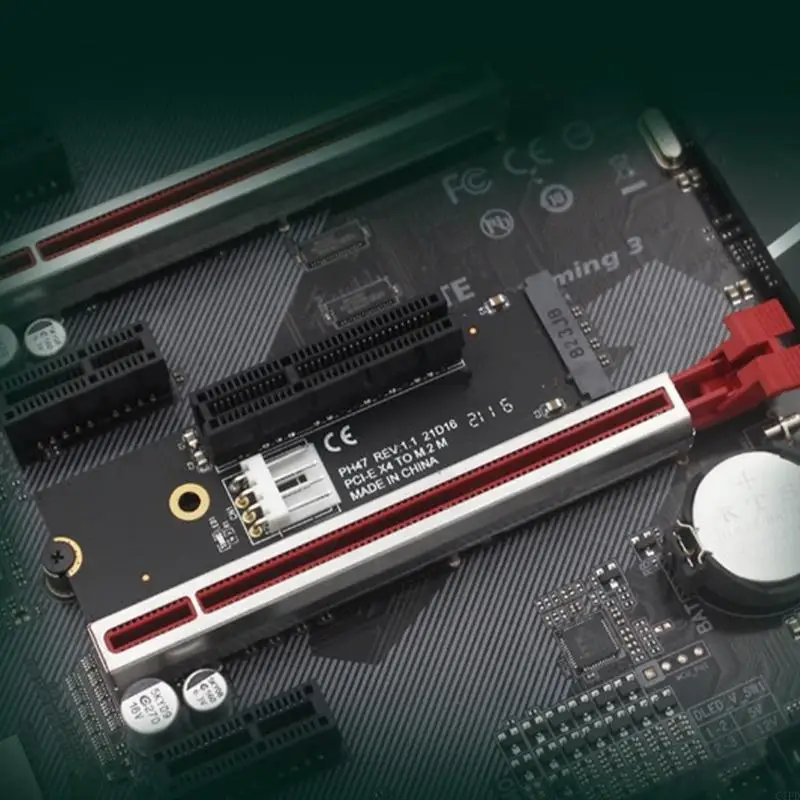 C1FD M.2 To PCIE 4X Hard Converter Reader Adapter Card Hardware Expansion Converter for Computer Accessories