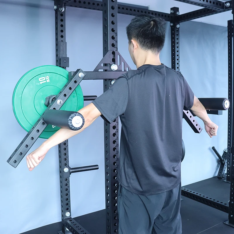 Black And Ed Lateal Aise Attachment,Plate Loaded Deltoid
