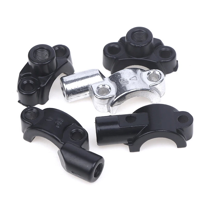 Motorcycle Mirror Mount Clamp Rear View Mirror Holder Adapter 22mm Handlebar 10mm Thread motorcycle mirror,motorcycle mirrors,motorcycle mirror mount,motorcycle mirror bracket