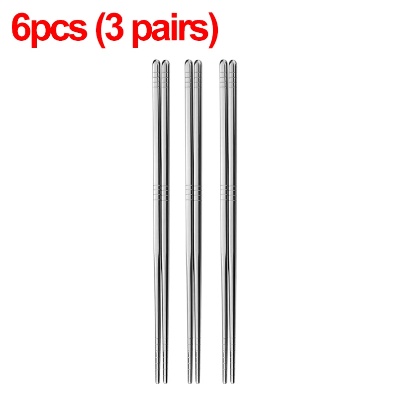 6pcs (3 pairs)