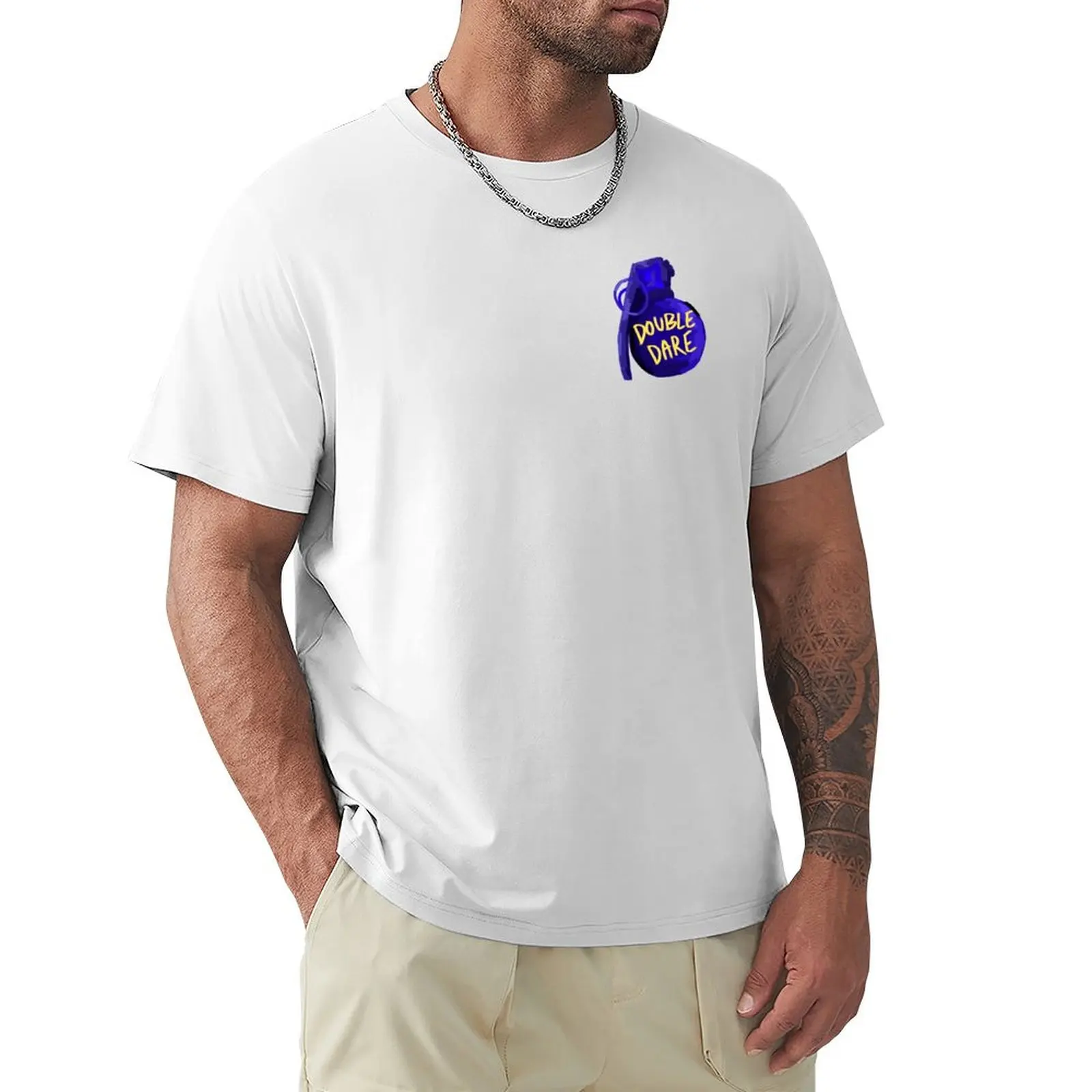 

Waterparks Double Dare Grenade T-Shirt graphics summer top oversized t shirts for men
