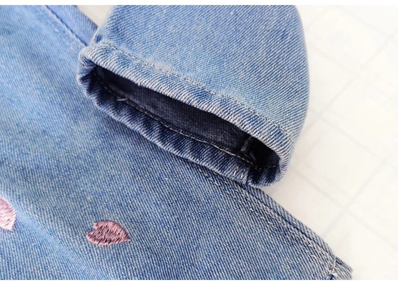 IENENS-بنطلون جينز كاجوال للفتيات الصغار ، بنطلون مستقيم ، قينط خصر مرن ، ملابس أطفال ، تمدد ، ربيع ، من 1 إلى 6 سنوات