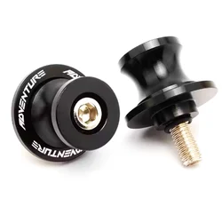 Enhanced Motorcycle Swingarm Spools Slider Stand (Adventure - Black)