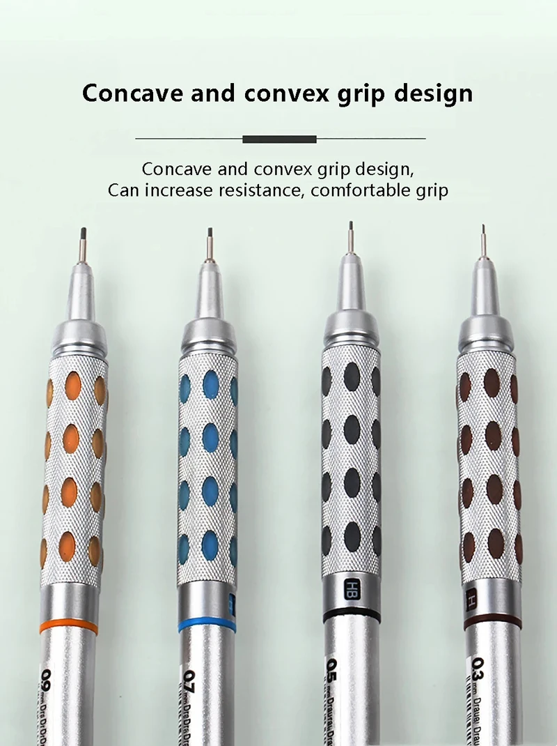 Pentel Graphgear 1000 Mechanical Pencil - Low Center of Gravity 03050709mm Art Supplies