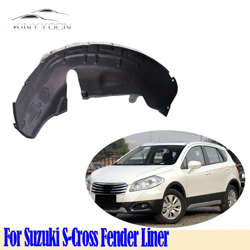 Per Suzuki S-Cross Fender Liner Splash Shield Copripassaruota Interno