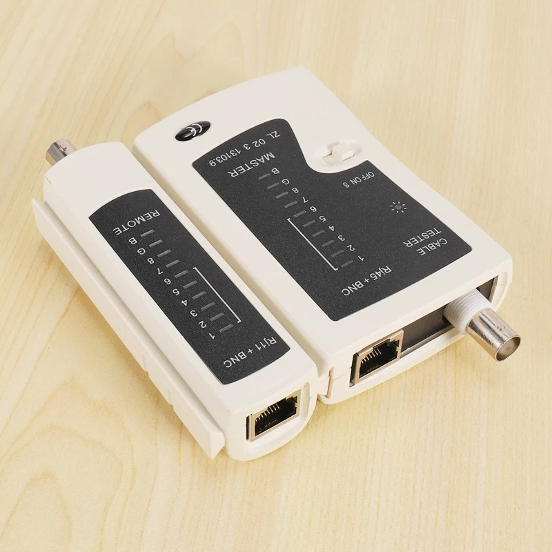 Network Cable Ethernet Tester LAN RJ45 BNC Test Tool Coax Signal Lan Tester