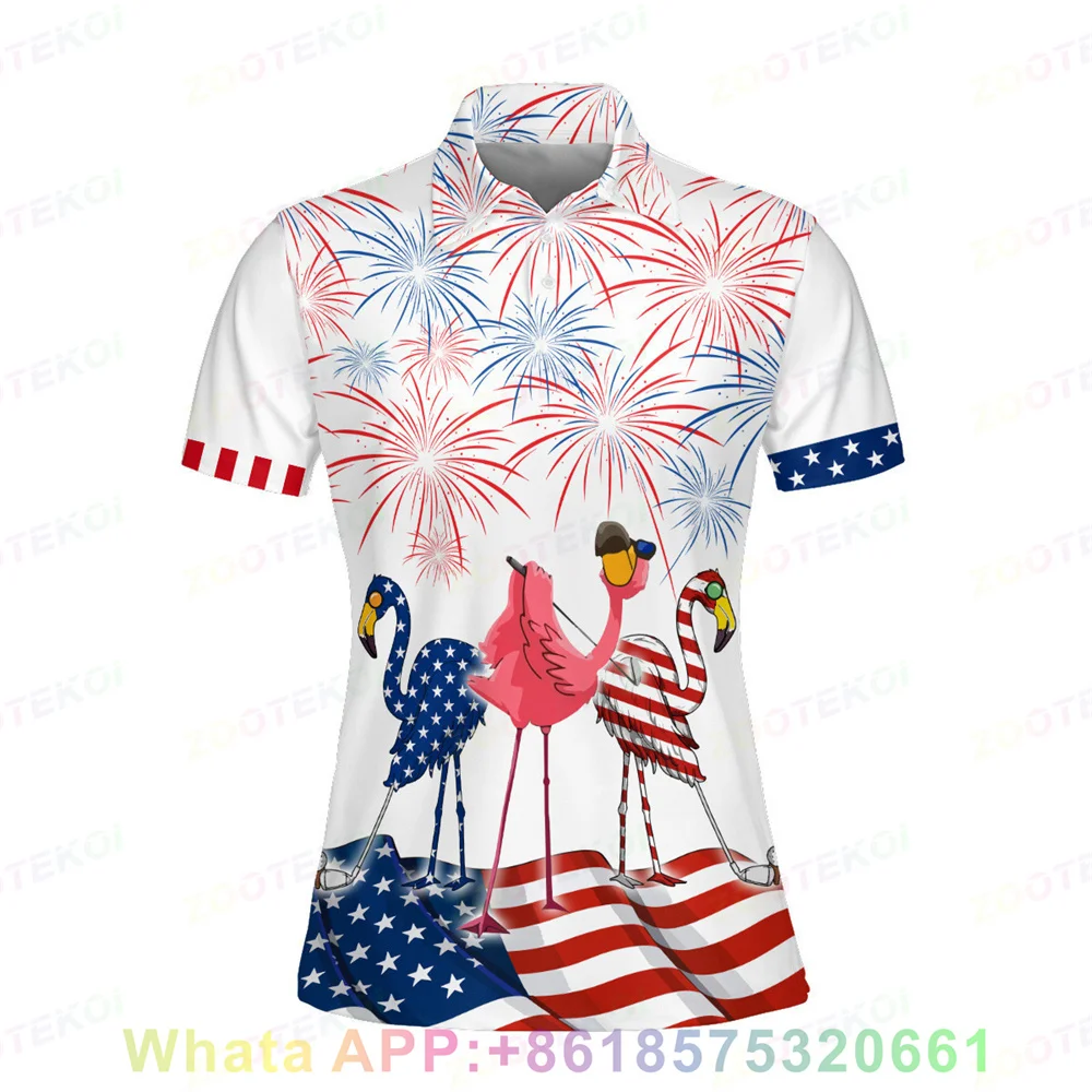 Women’s Printed Golf Polo 2