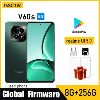 OPPO Realme V60s 5G Smartphone Global firmware reakme UI5.0 MTK Dimensity 6300 8GB 256GB Android 6.67 1