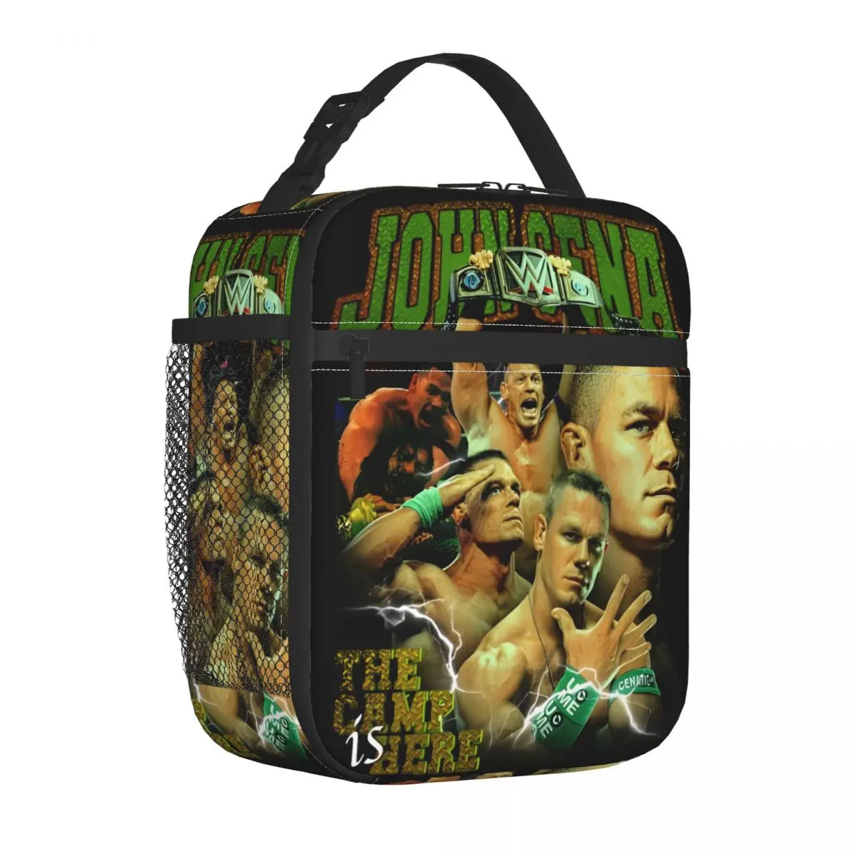 절연 도시락 상자 존스 세나스 레슬링 레슬링 제품 식품 상자 여행용 새로운 도착 열 쿨러 도시락 상자