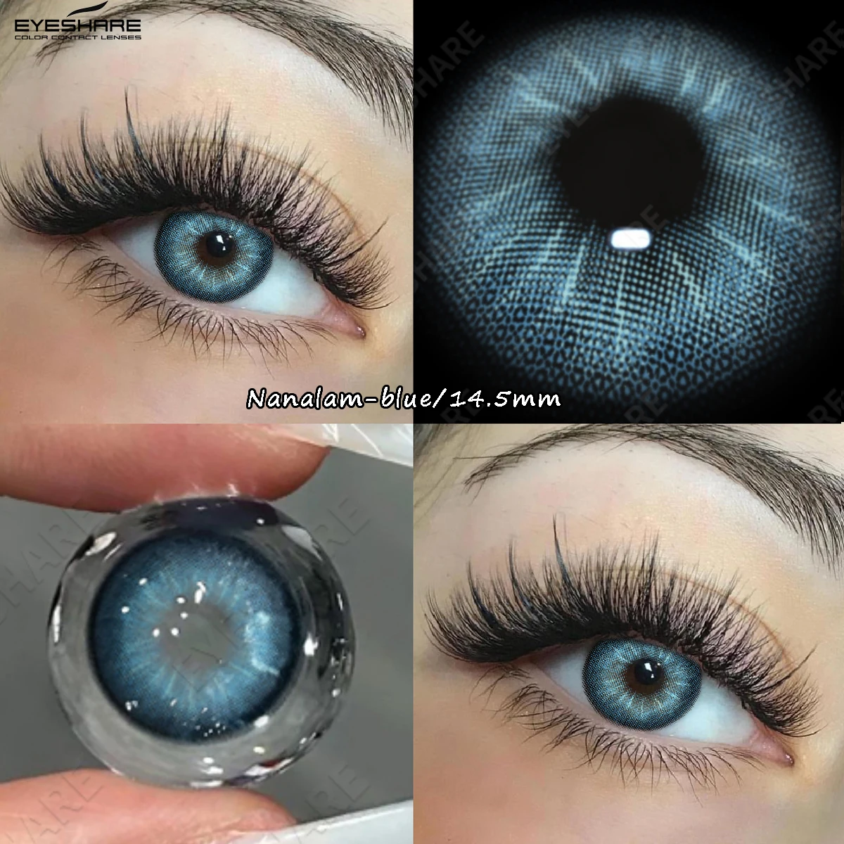 Pupilentes Lentes Cosmeticos Lentes De Contacto Anuales De Color